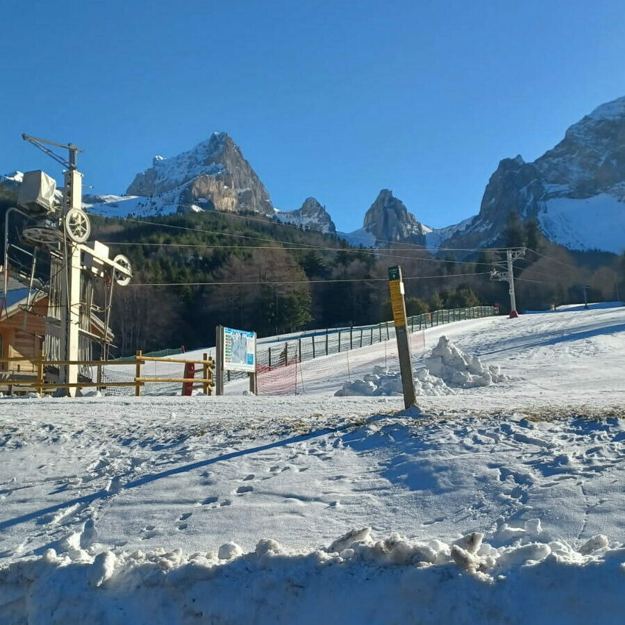 piste ski Jarjatte neige gîte Lus-la-Croix-Haute